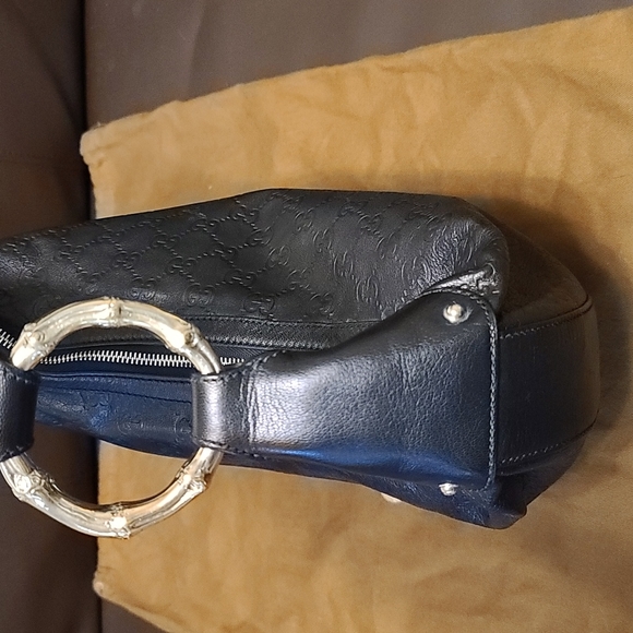 Gently worn Excellent condition 100% Authentic Gucci Handbag All leather - Picture 4 of 11